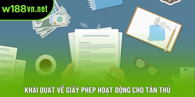 Khái quát về giấy phép hoạt động cho tân thủ Khái quát về giấy phép hoạt động cho tân thủ