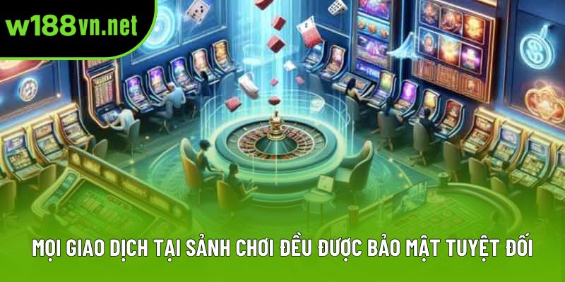 Mọi giao dịch tại sảnh chơi đều được bảo mật tuyệt đối Mọi giao dịch tại sảnh chơi đều được bảo mật tuyệt đối